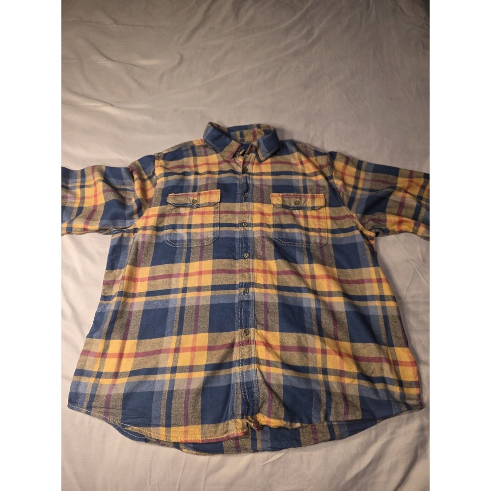 george flannel shirt large